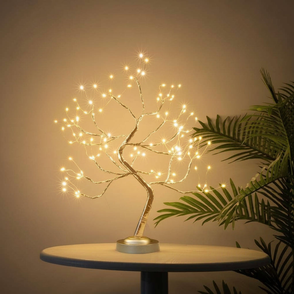 Bonsai Tree | Decorative LED Table Lamp with Warm Glow | Nature-Inspired Design for Cozy Home Atmosphere