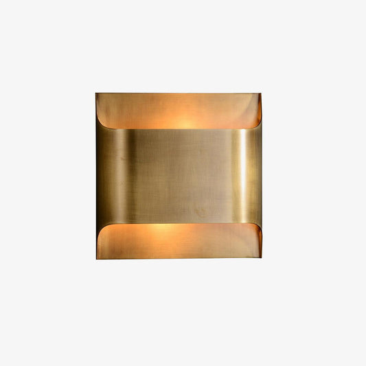 BrassAura | Elegant Modern Curved LED Wall Sconce Light Fixture 0