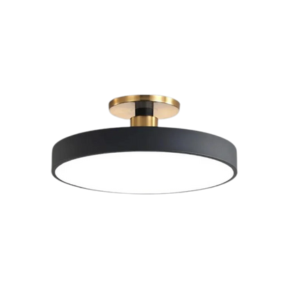 BrassAura | Elegant Modern Round LED Ceiling Light Fixture 9