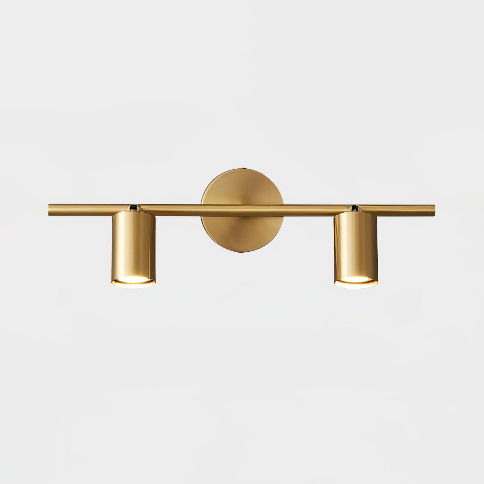 BrassAura | Modern Adjustable Wrought Iron Wall Spotlight Light 9
