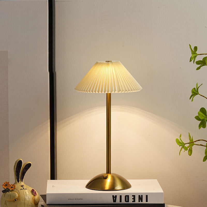 BrassElegance | Stylish Rechargeable Scandinavian Table Light 1