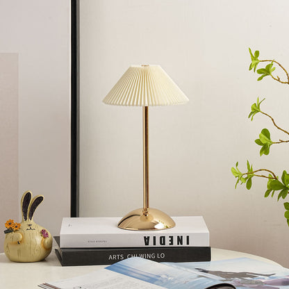 BrassElegance | Stylish Rechargeable Scandinavian Table Light 10