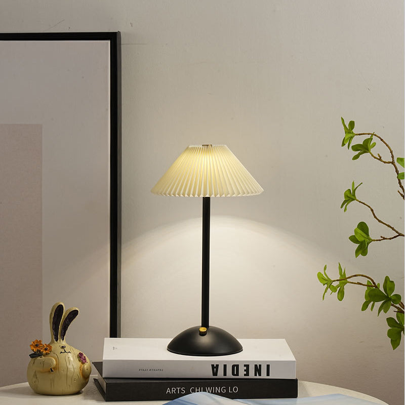 BrassElegance | Stylish Rechargeable Scandinavian Table Light 6