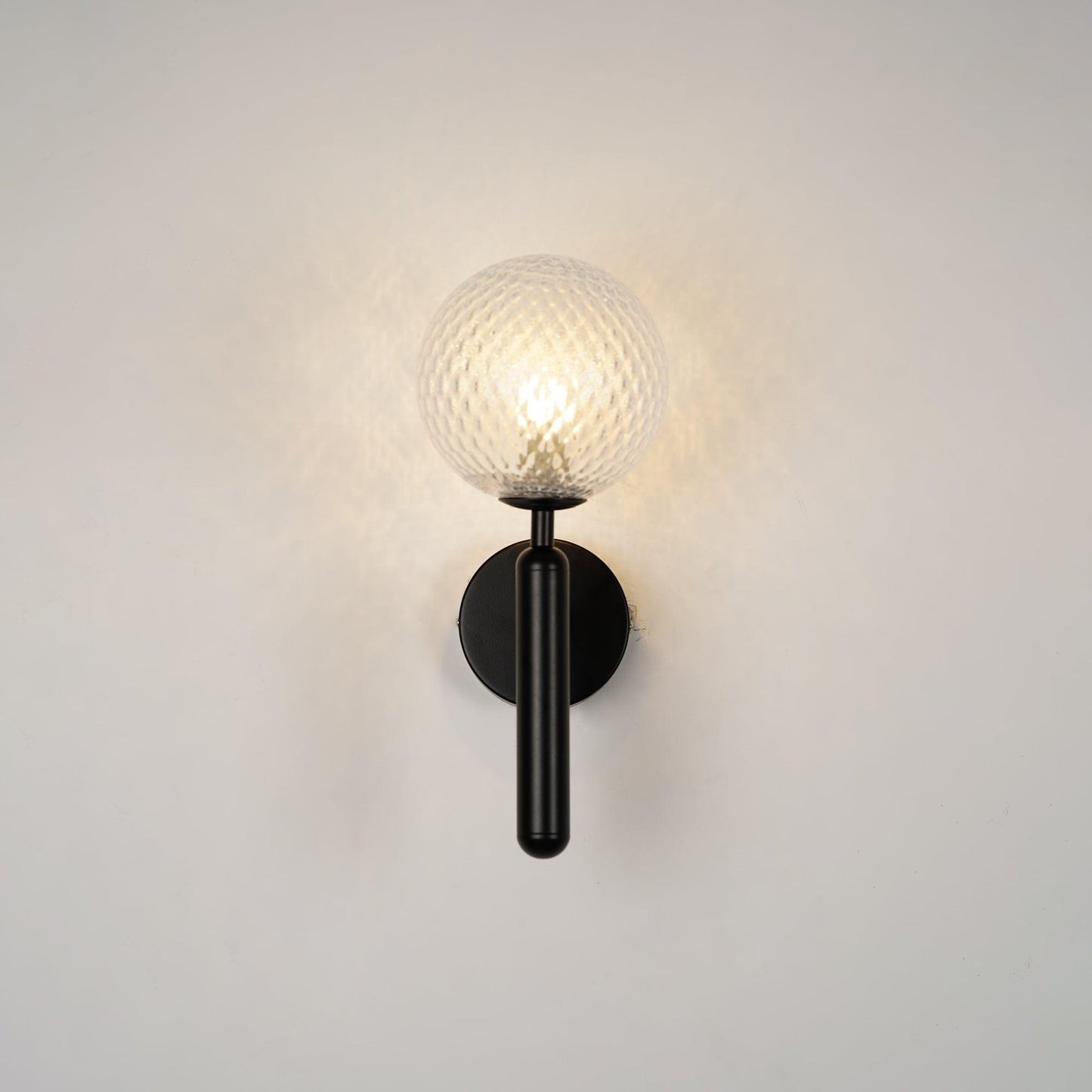 BrassGlobe | Elegant Scandinavian Brass Glass Wall Light Sconce 6