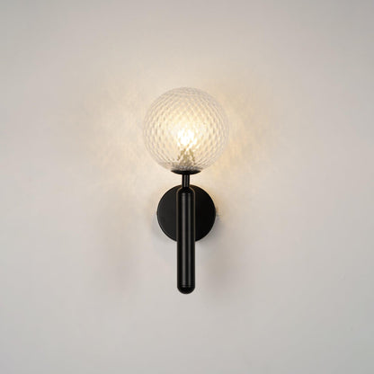BrassGlobe | Elegant Scandinavian Brass Glass Wall Light Sconce 6