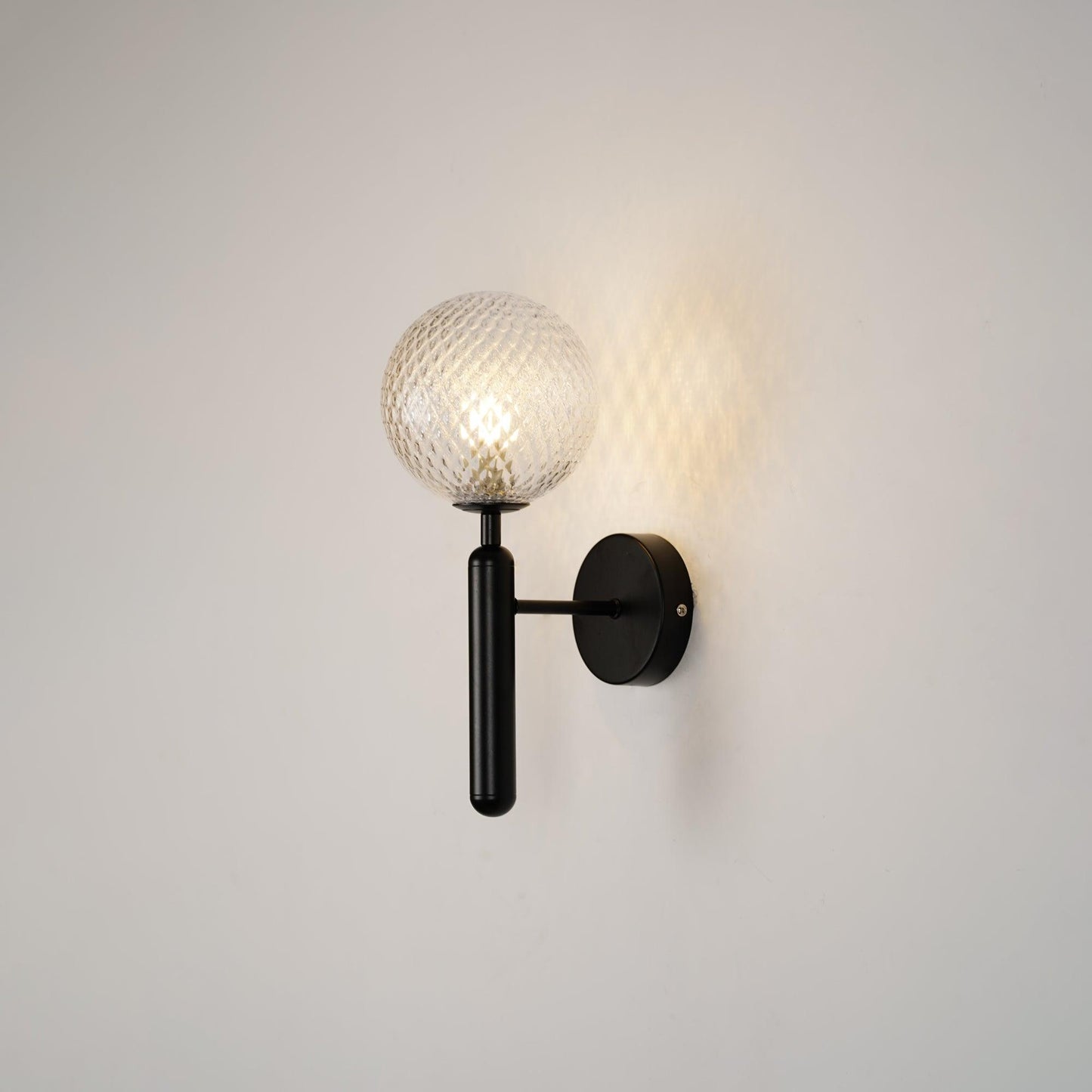 BrassGlobe | Elegant Scandinavian Brass Glass Wall Light Sconce 7