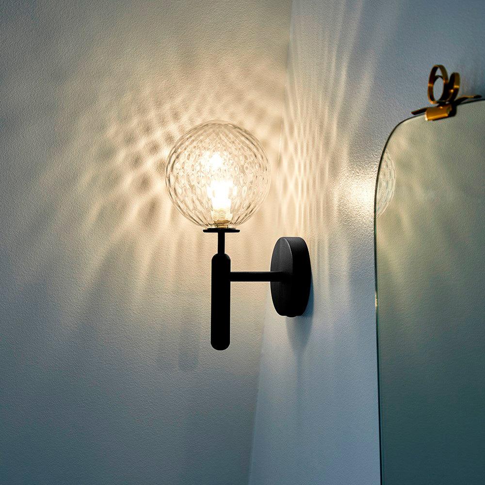BrassGlobe | Elegant Scandinavian Brass Glass Wall Light Sconce 8