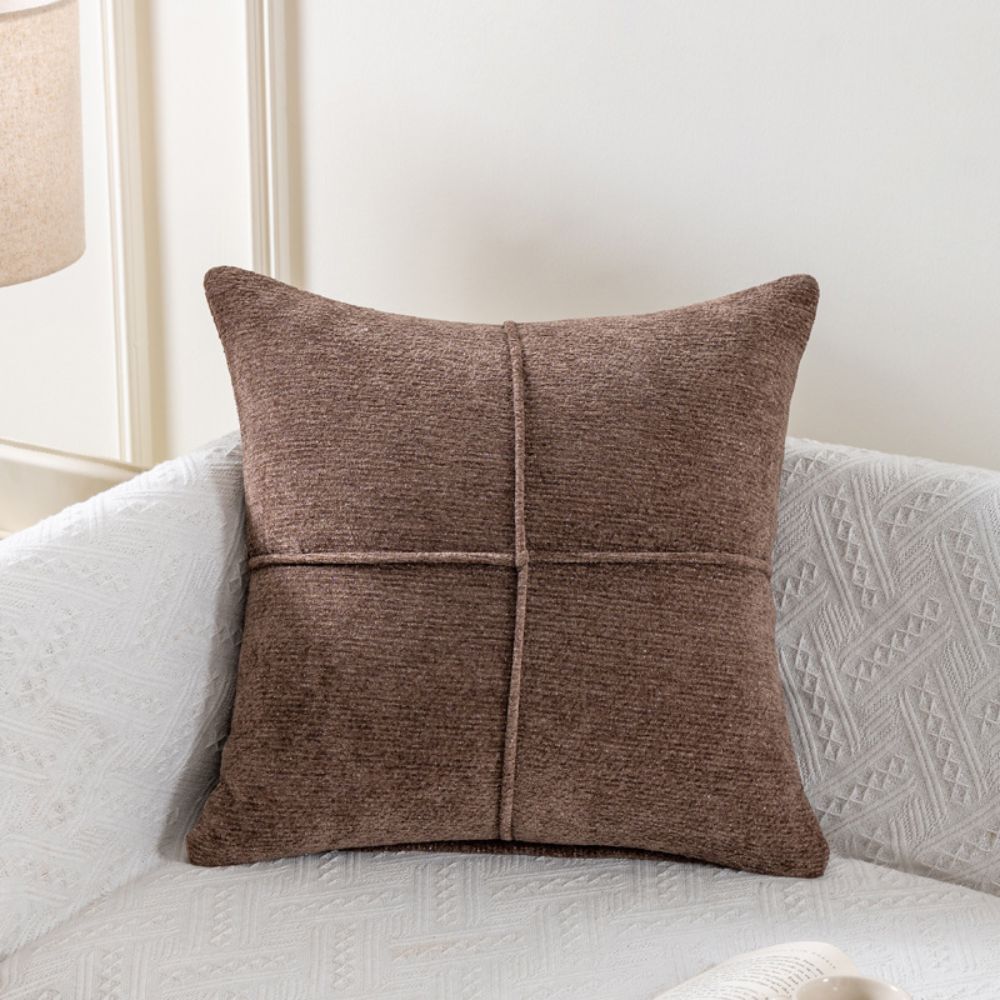 Cushion Covers 45 x 45 cm, Sofa Cushion Covers with Hidden Zip, Soft Microfibre Pillow Cover, Pillow Cases_07