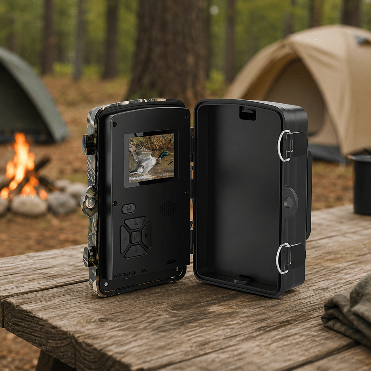Wildlife Camera, Outdoor Camera with Motion Sensor, Infrared Camera with Night Vision for Hunting and Nature_02