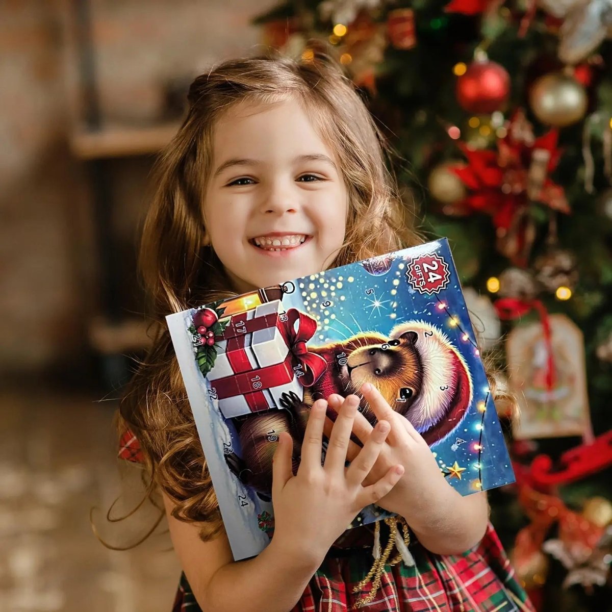 Kids Advent Calendar with 24 Capybara Toys, Cute Capybara Christmas Countdown, Capybara Gifts and Stocking Filler_02