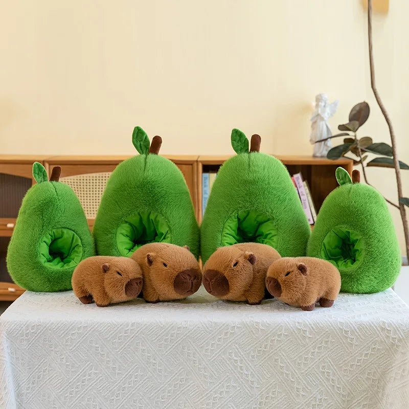 Capybara Plushie, 2 in 1 Avocado Capybara Toy – image 5