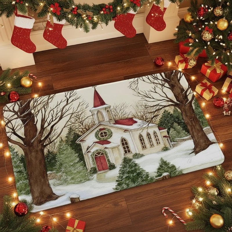 Christmas Door Mat, Low Profile Welcome Mat – image 8
