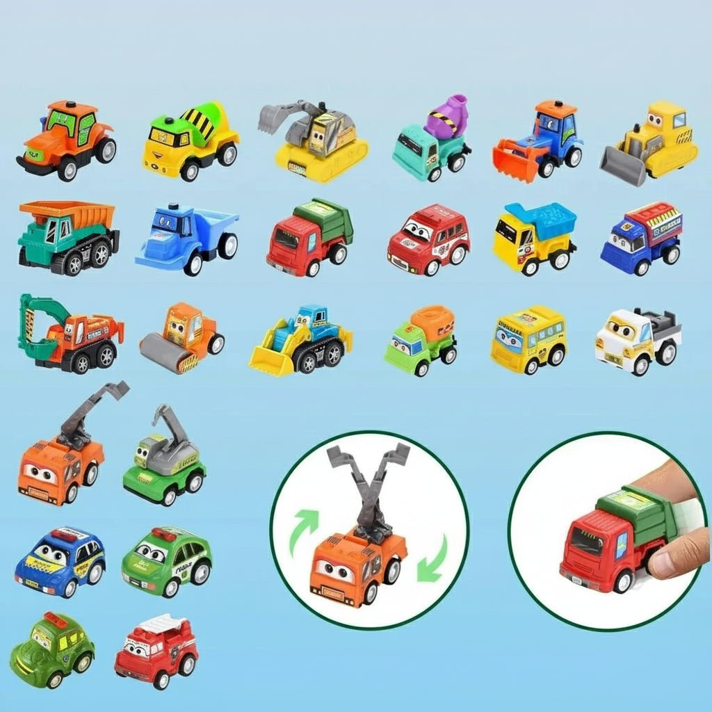 Advent Calendar 2026 for Kids, Childrens Advent Calendar with 24 Die Cast Cars, Car Advent Calendar, Christmas Countdown_04