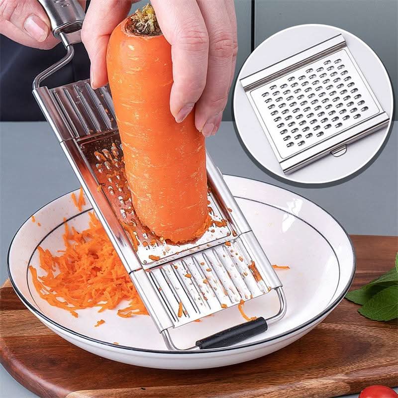 Vegetable Slicer with Replaceable Stainless Steel Blades, Vegetable Chopper, Grater, Fruit Slicer, Kitchen Gadgets_04