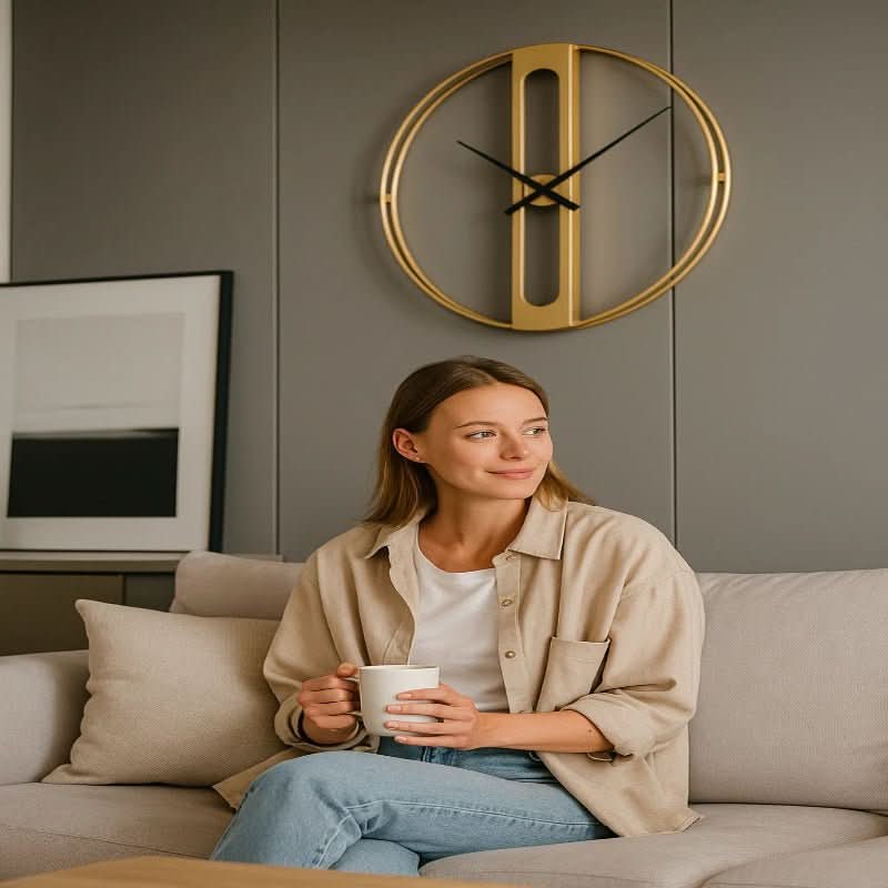 Large Wall Clocks, Silent Wall Clock for Living Room – image 7