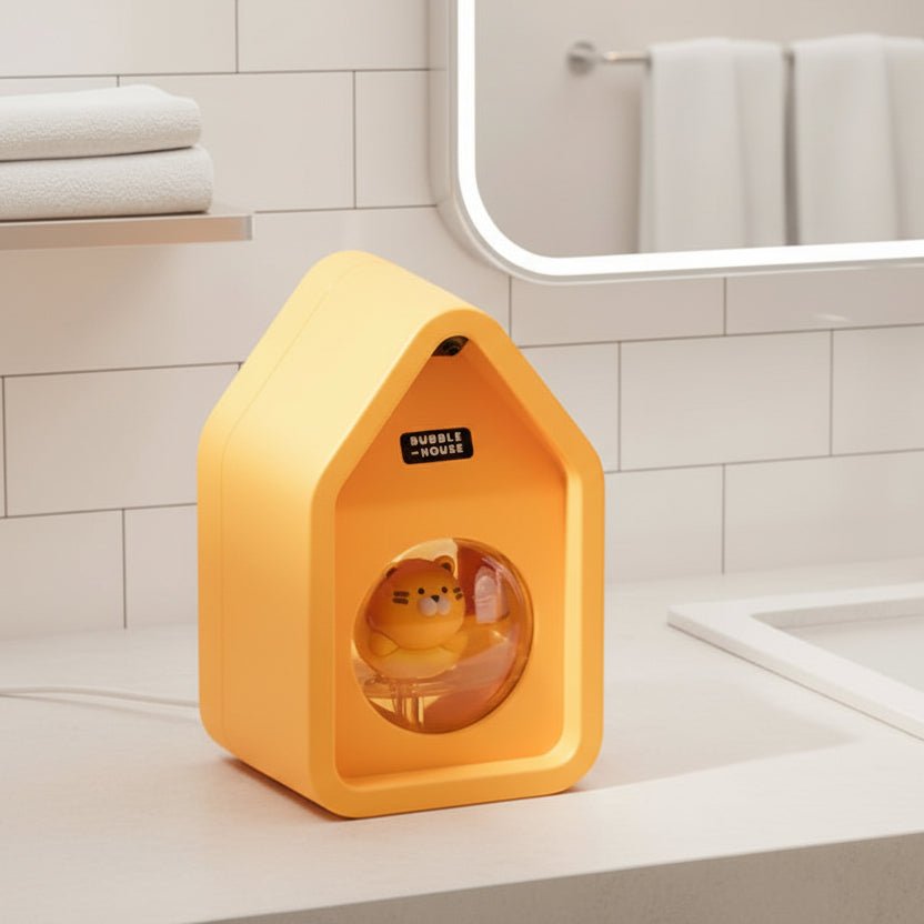 Automatic Soap Dispenser, Touch Free Bathroom Soap Dispenser, Foam Hand Wash Dispenser for Kitchen, Bathroom Accessories_00
