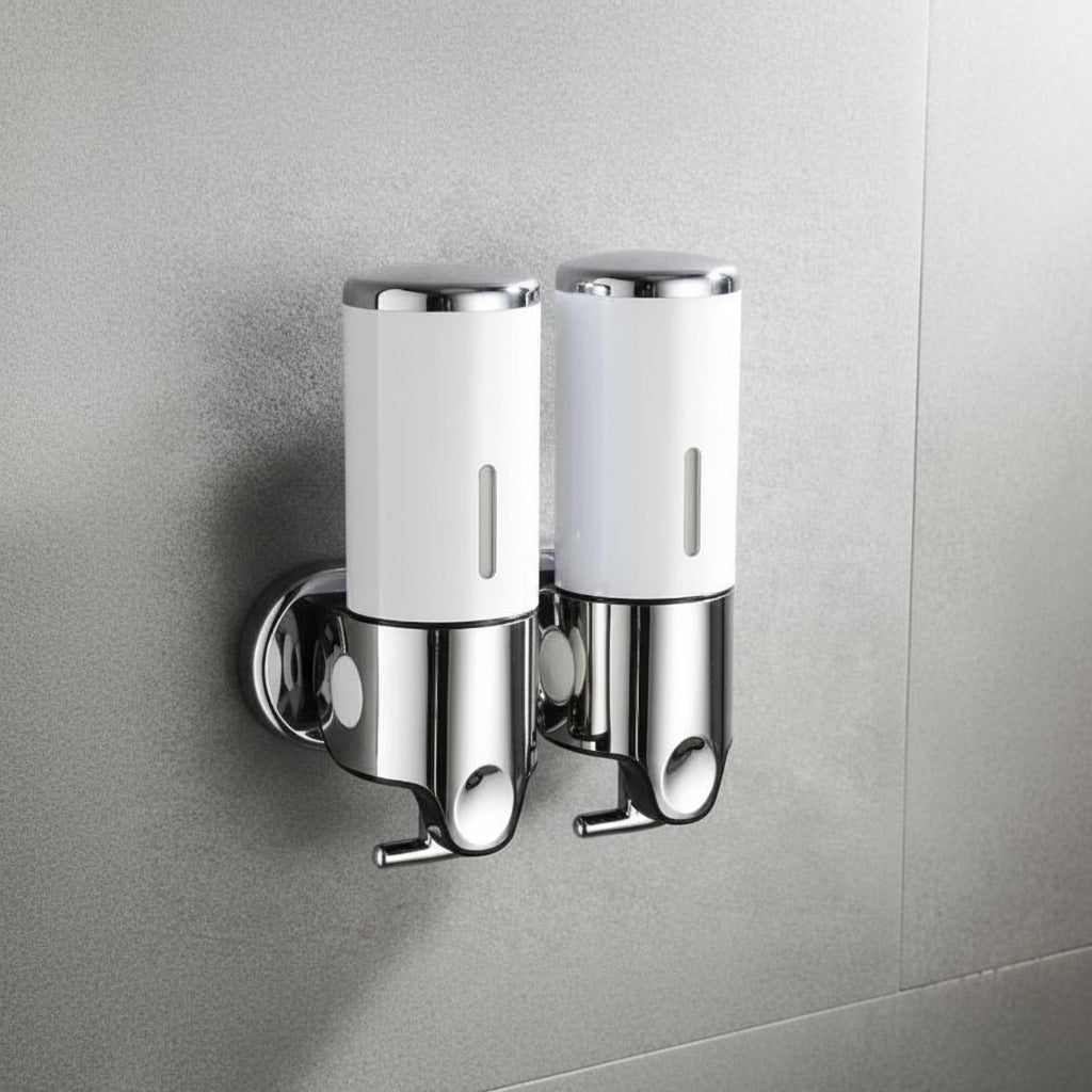 Wall Mounted Soap Dispenser 500 ml, Stainless Steel Hand Soap Dispenser with Pump, Bathroom Accessories_18