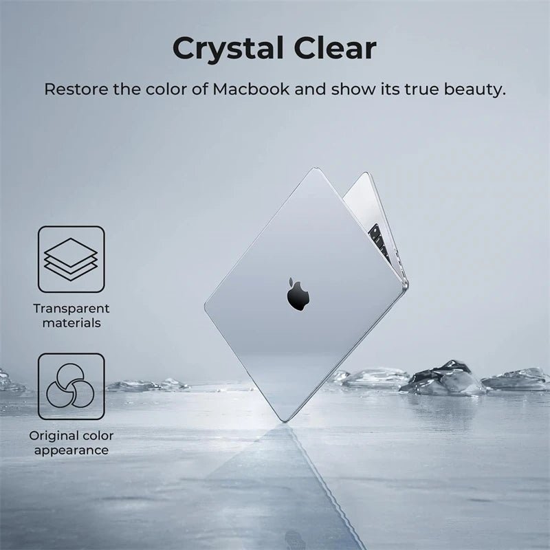 Clear Laptop Case, Hard Shell Laptop Cover in Clear or Pink – image 4