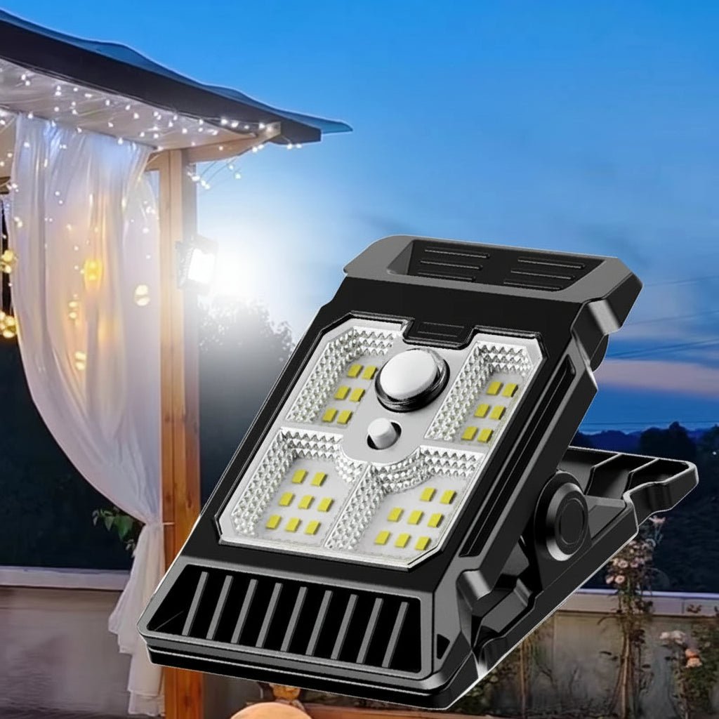Solar Garden Lights, Solar Fence Lights, Clip On Camping Light with Motion Sensor for Branches and Walls_04