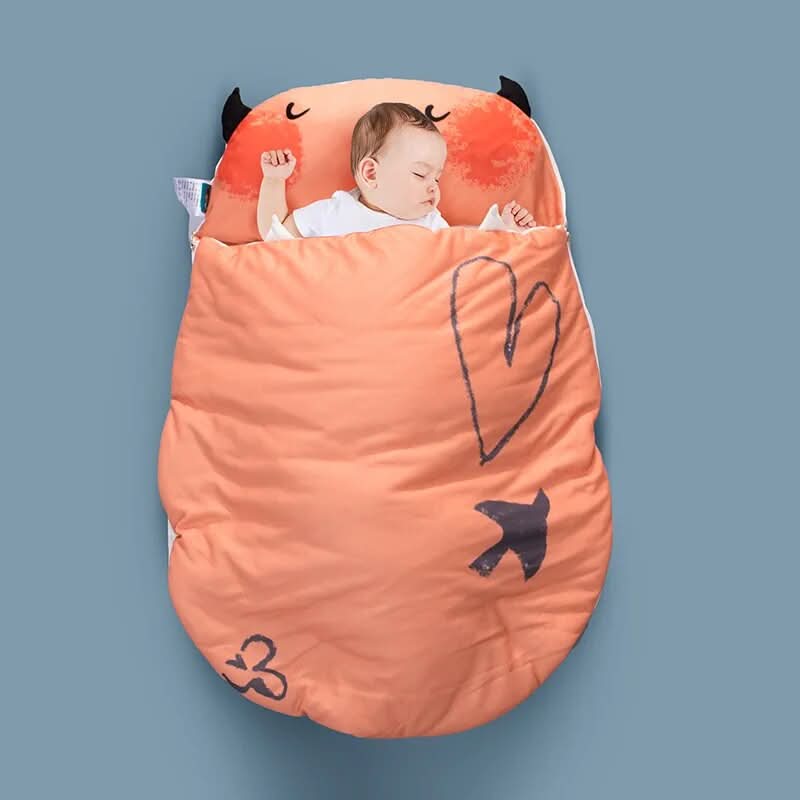 Baby Sleeping Bag, Newborn Sleep Bag in Breathable Cotton, Baby Swaddle with Zip, Swaddle Sleeping Bag 0 to 6 Months_12