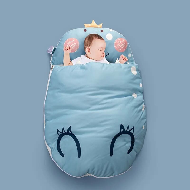 Baby Sleeping Bag, Newborn Sleep Bag in Breathable Cotton, Baby Swaddle with Zip, Swaddle Sleeping Bag 0 to 6 Months_08