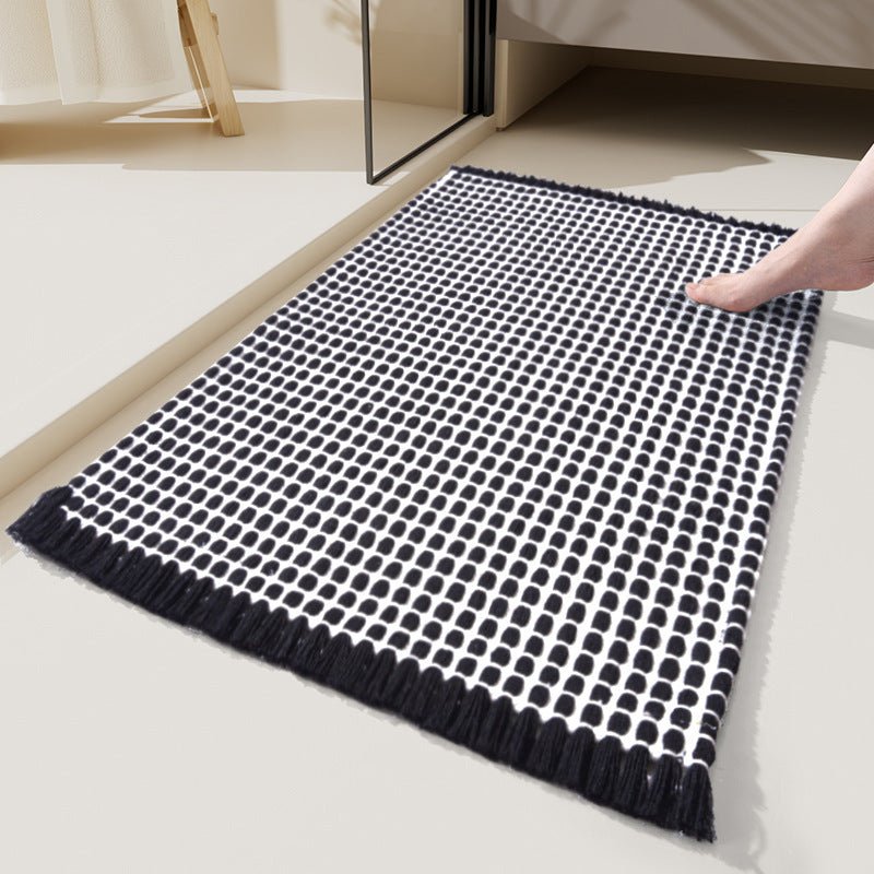 Non Slip Bath Mats, Absorbent Microfibre Bathroom Rug, Thick Shower Mat, Machine Washable Bath Rug in 3 Sizes_04