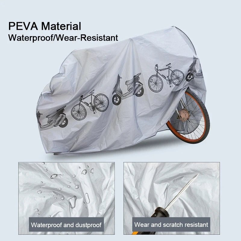 Bike Cover Waterproof, Outdoor Bicycle Cover for E Bikes and Scooters – image 4