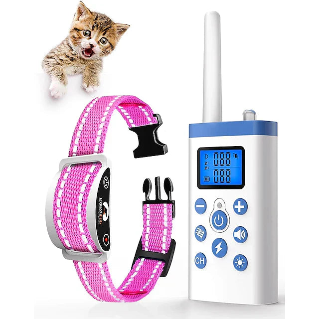 Cat Training Collar | Remote Control Adjustable Settings for Safe Behavior Correction 6