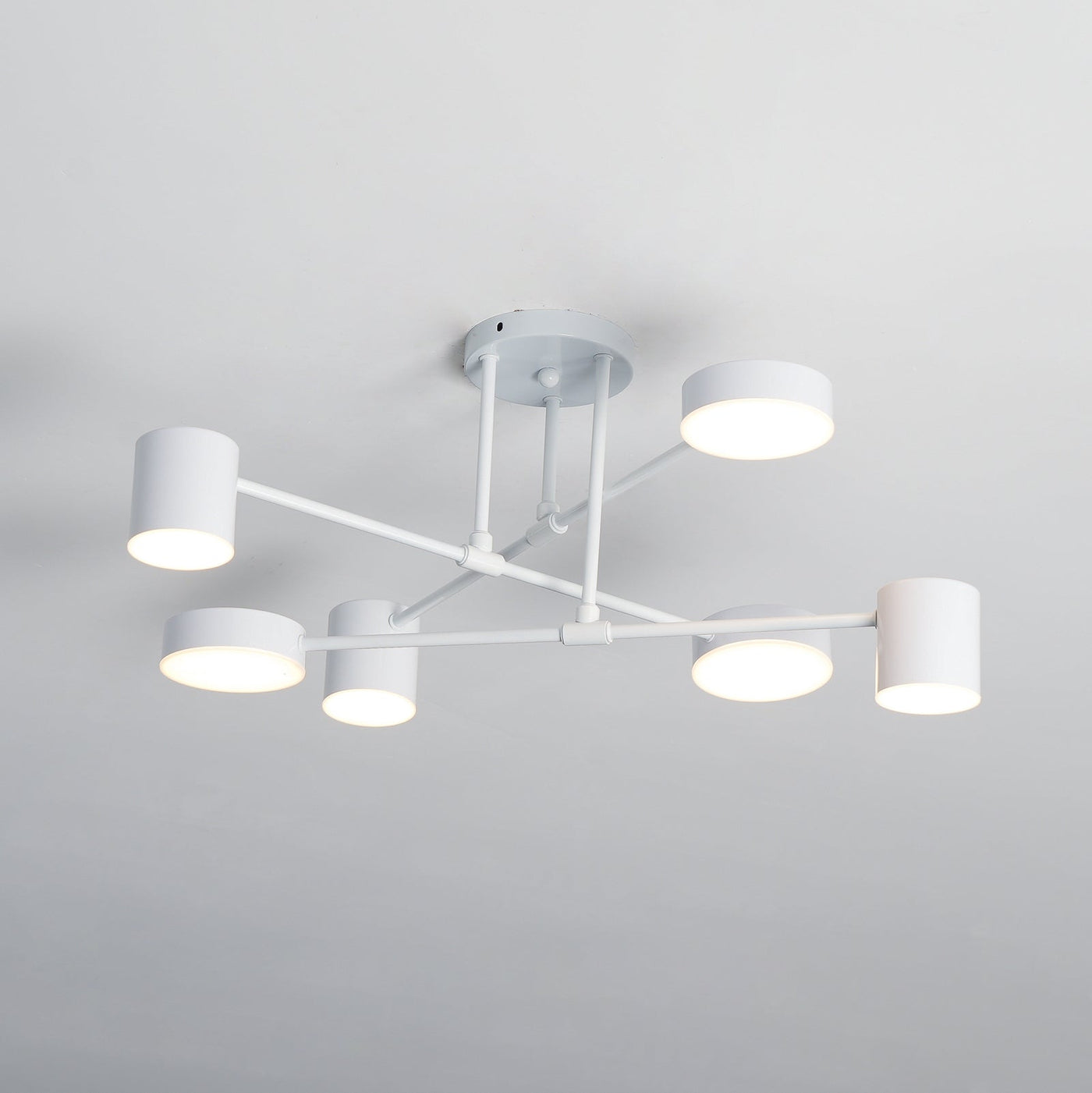 CelestialSphere | Elegant Modern Brass 6-Light Sputnik Ceiling Fixture 9