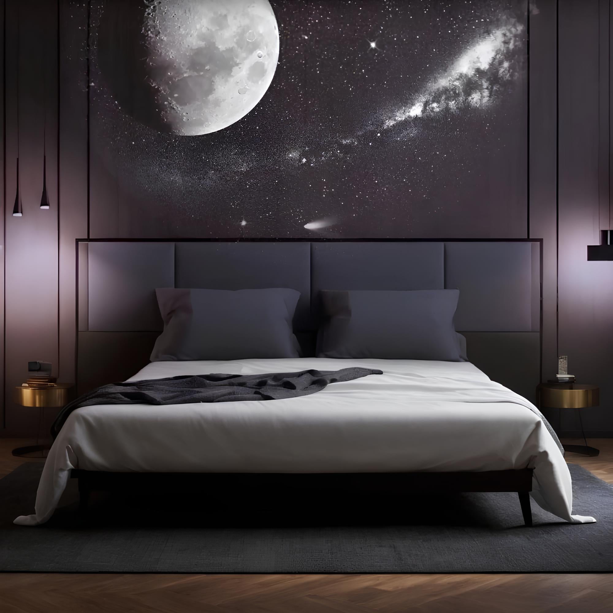 Celestial Dreams | Galaxy Projector Night Light with Timer & 4K Projection | Transform Your Room into a Cosmic Haven 2