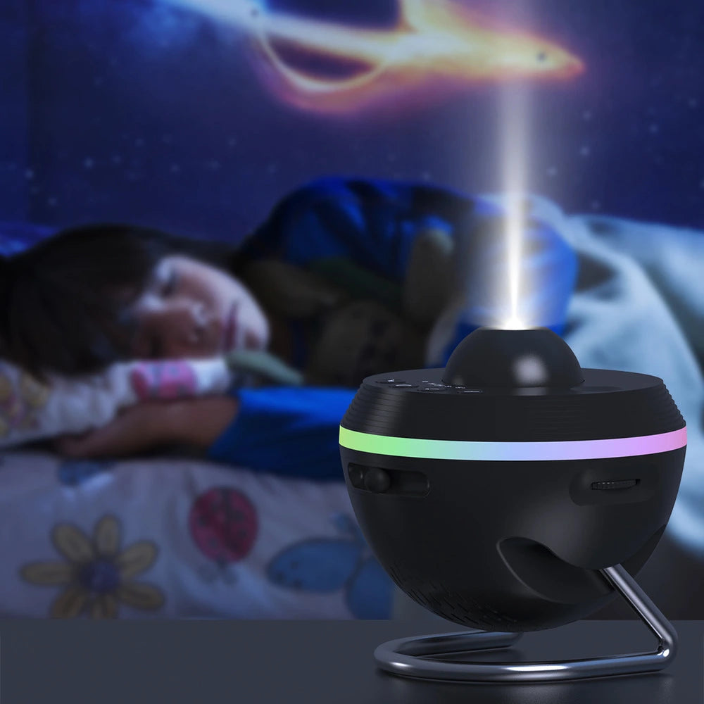 Celestial Dreams | Galaxy Projector Night Light with Timer & 4K Projection | Transform Your Room into a Cosmic Haven 6