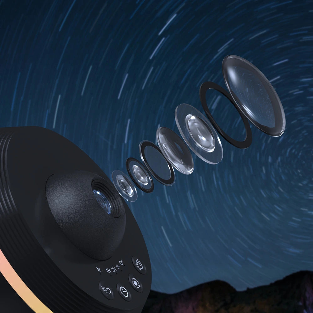 Celestial Dreams | Galaxy Projector Night Light with Timer & 4K Projection | Transform Your Room into a Cosmic Haven 7