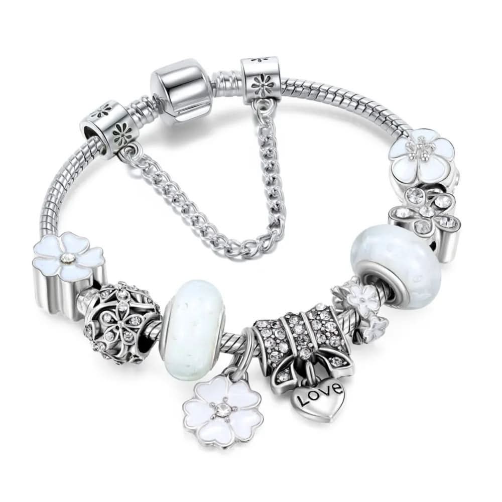 Silver Bracelet for Women, Ladies Silver Bracelet