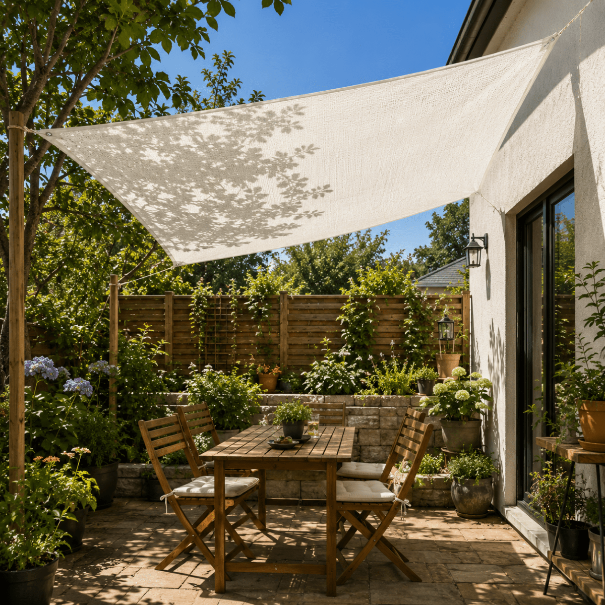 Shade Net with UV Protection for Terrace and Balcony, Garden Shade Net 40 to 80 Percent Shading, Patio Sun Shade Cloth_02