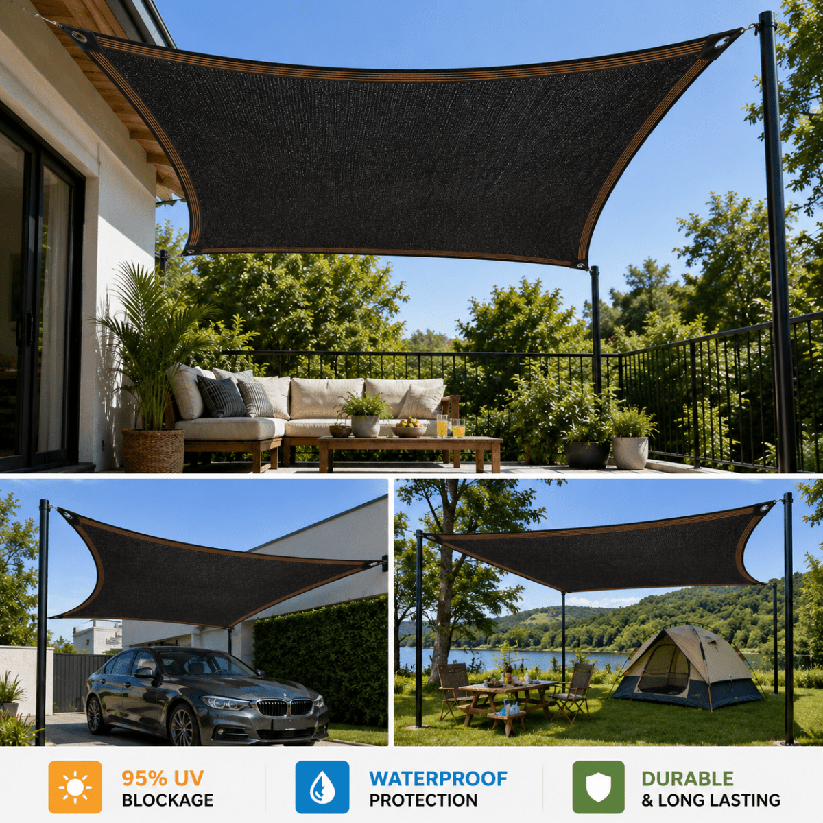 Shade Net for Greenhouse, Garden Sun Shade Netting 4m Wide, Greenhouse Shading for Plants, Patio Sun Shade for Terrace_04