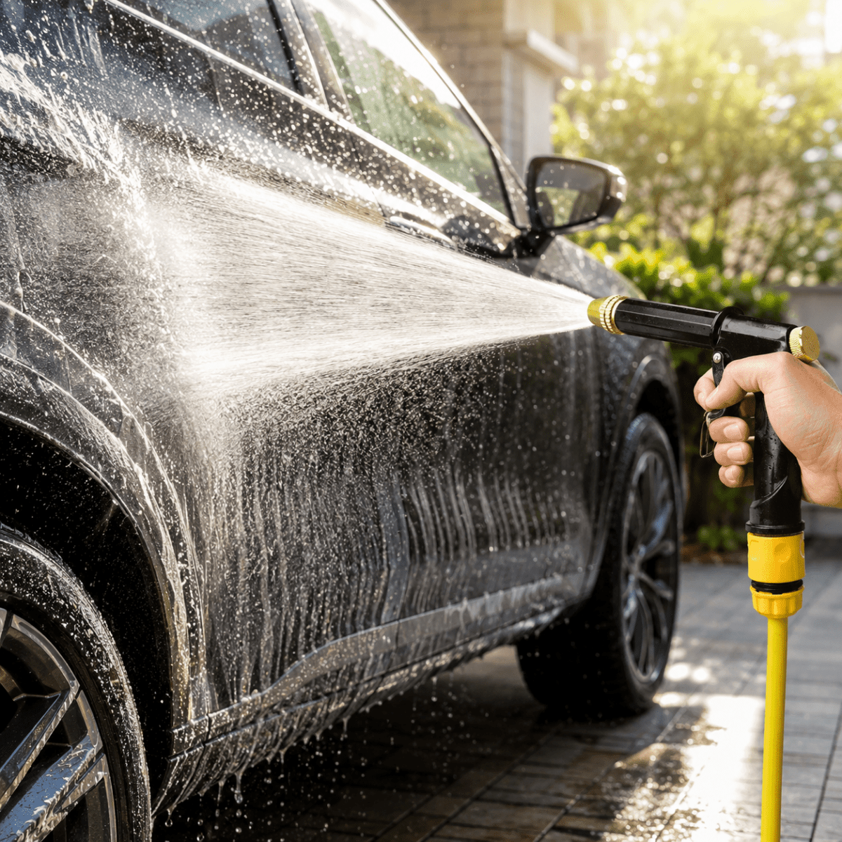 Pressure Washer 100-200 Bar, Jet Washer for Car and Patio Cleaning, Power Washer with Spray Nozzle for Driveways_01