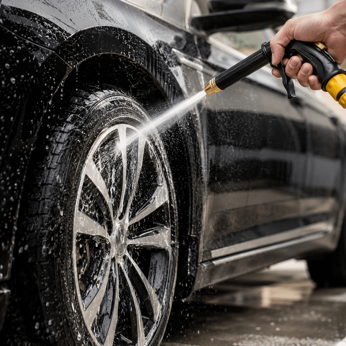 Pressure Washer 100-200 Bar, Jet Washer for Car and Patio Cleaning, Power Washer with Spray Nozzle for Driveways_03