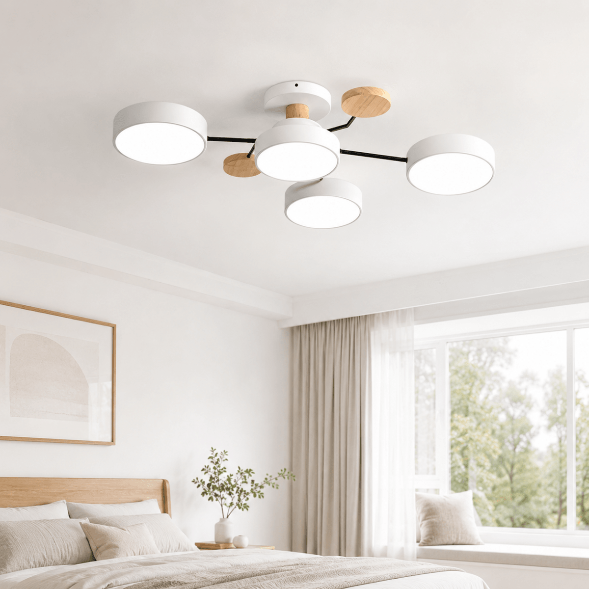 Ceiling Lights for Living Room, Modern LED Ceiling Light