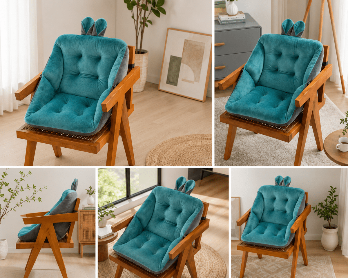 Seat Cushion for Tailbone, Memory Foam Coccyx Cushion, Car Seat Cushion for Office Chair and Wheelchair_01