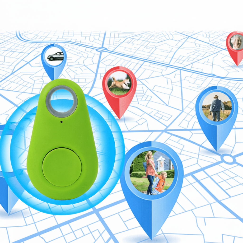 Cat Tracker, Dog Tracker with App, Bluetooth Pet Tracker for Pets and Belongings, Key Finder Smart Tag_05