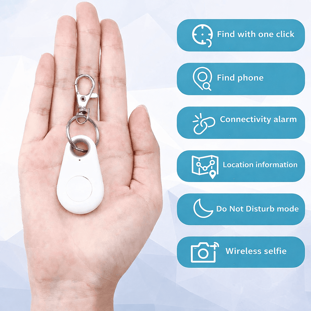 Cat Tracker, Dog Tracker with App, Bluetooth Pet Tracker for Pets and Belongings, Key Finder Smart Tag_06