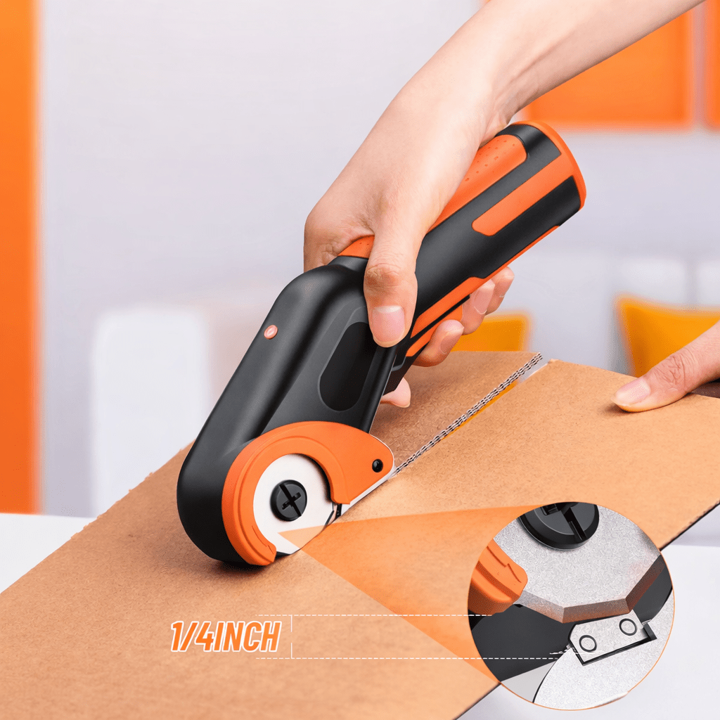 Electric Scissors, Cordless Electric Scissors with Self Sharpening Blade – image 4