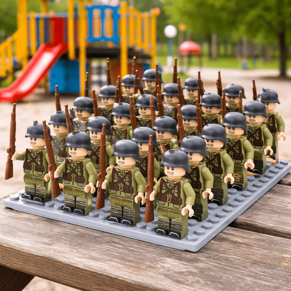 Building Block Set, 21 Mini Figures from Various Nations, Construction Toys for Kids, Educational Toys for 6 Year Olds_00