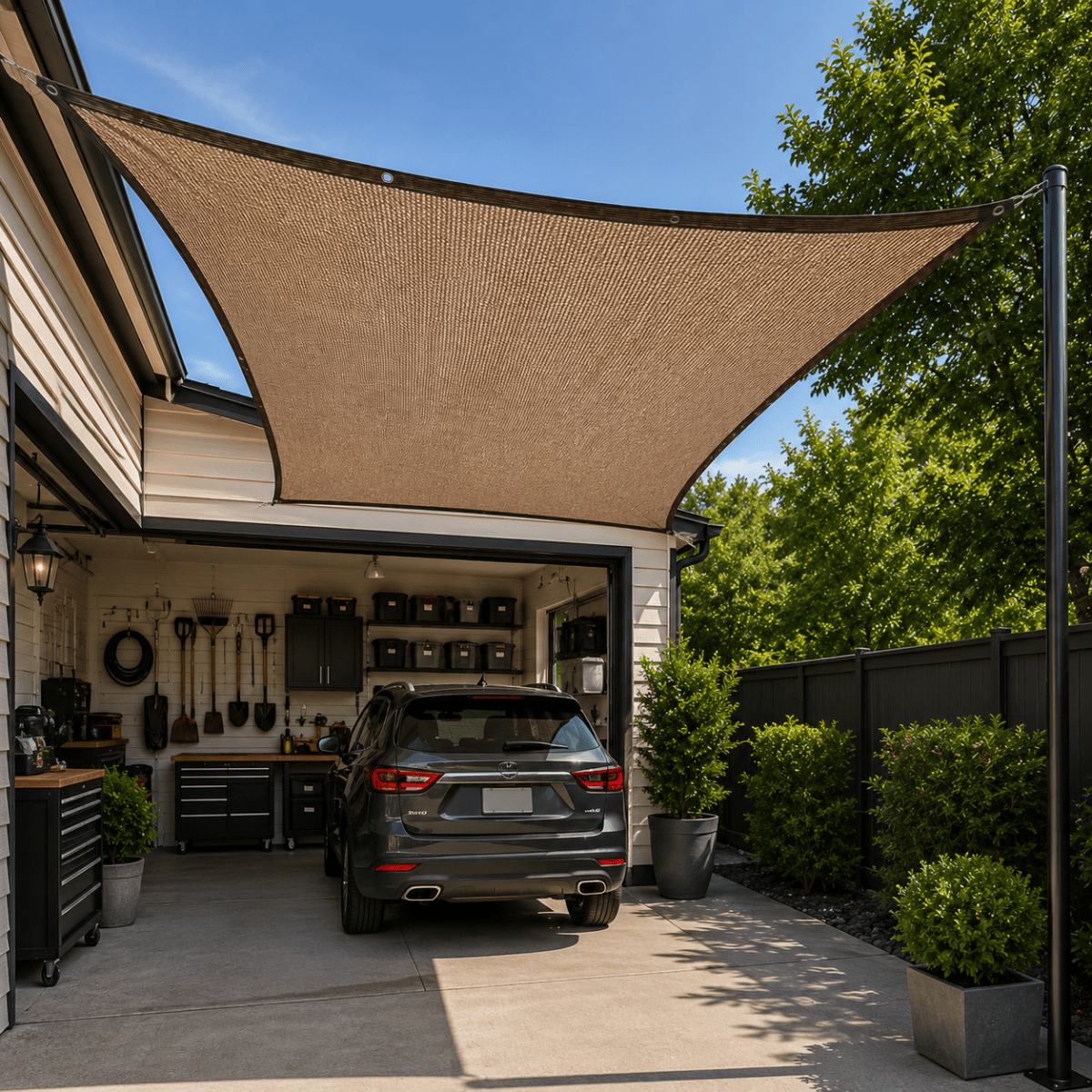 Shade Net for Greenhouse and Garden, Garden Sun Shade Netting for Plants, Greenhouse Shading for Balcony and Terrace_02