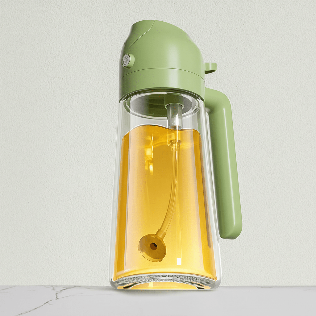 Olive Oil Sprayer Bottle 470 ml, Glass Spray Bottle for Cooking Oil, Oil Dispenser for Everyday Kitchen Use_06
