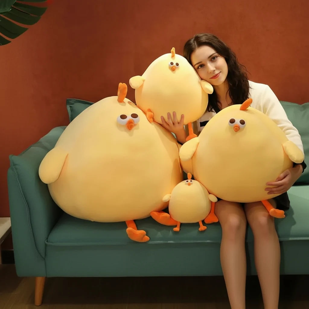 Chick Soft Toy, Giant Plush Toy in 25 to 85 cm, Large Stuffed Animal Bird, Cuddly Toys for Children and Adults