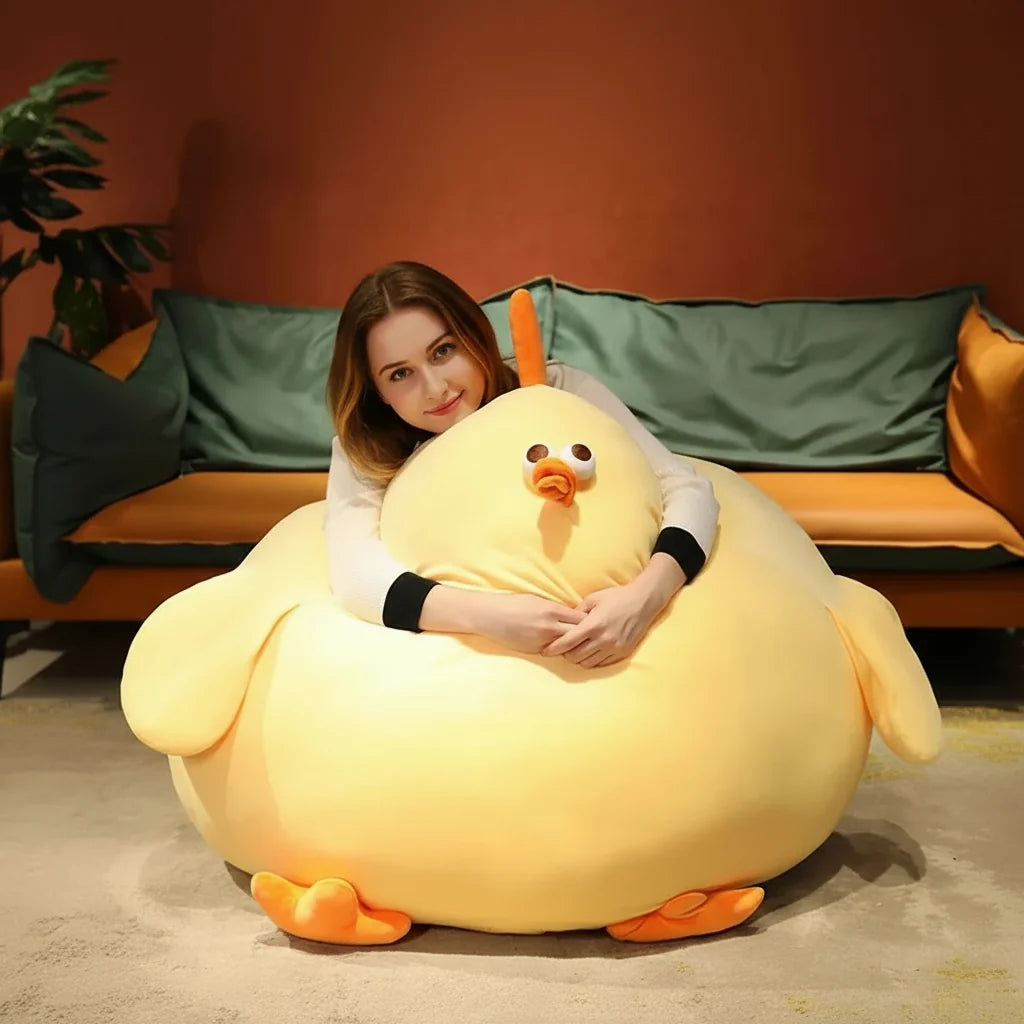 Chick Soft Toy, Giant Plush Toy in 25 to 85 cm, Large Stuffed Animal Bird, Cuddly Toys for Children and Adults_02