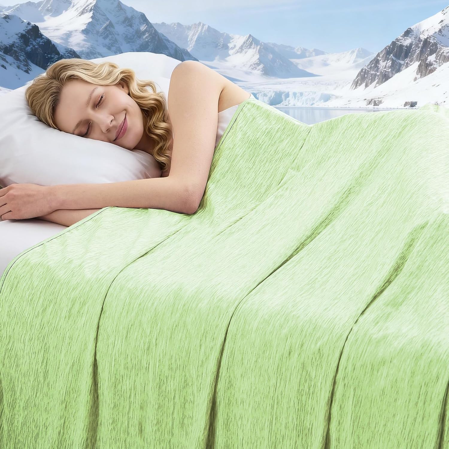 ChillWave | Cooling Blanket for Bed with Breathable Fabric | Lightweight Softness for Hot Sleepers 12