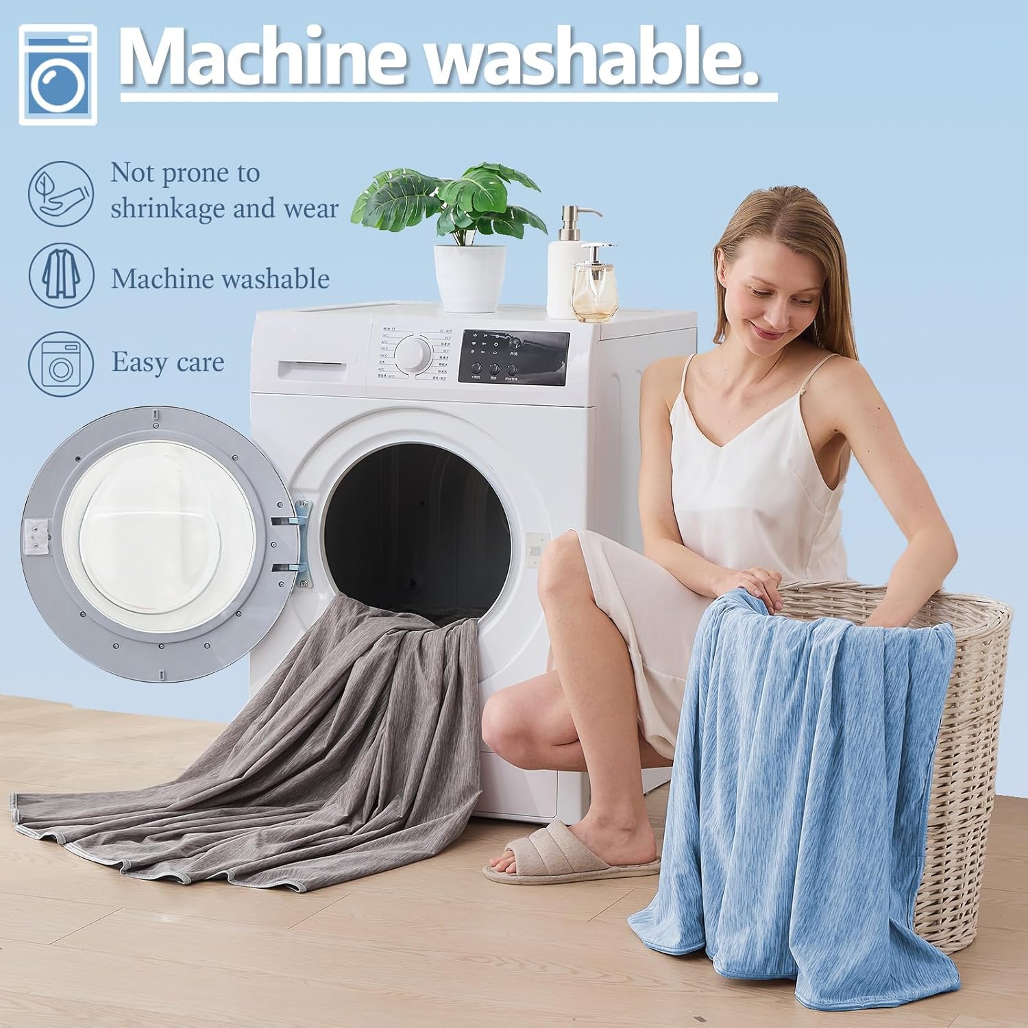 ChillWave | Cooling Blanket for Bed with Breathable Fabric | Lightweight Softness for Hot Sleepers 7