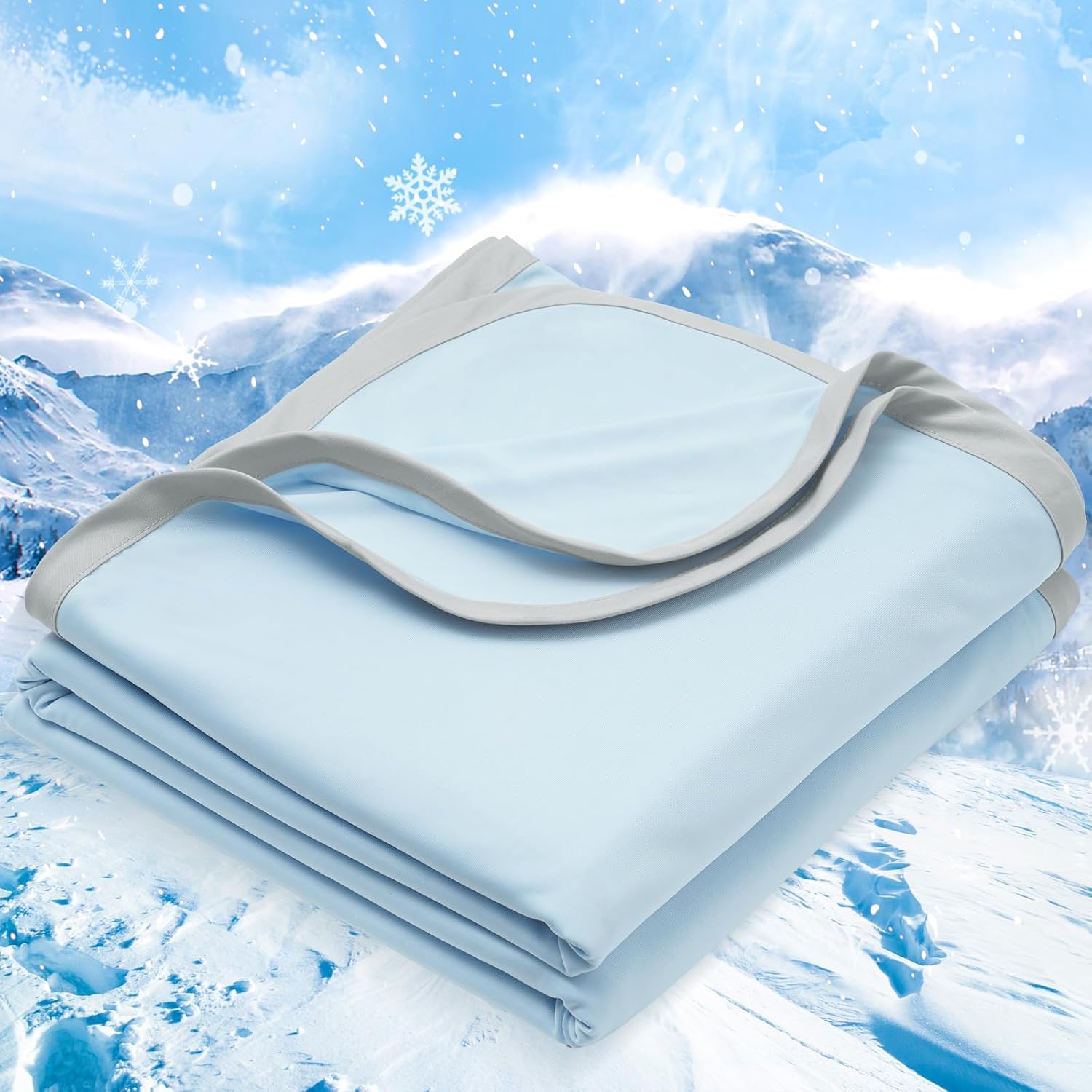 Chill Comfort | Cooling Blanket for Bed with Double-Sided Arc-Chill Technology | Lightweight Design for Refreshing Sleep